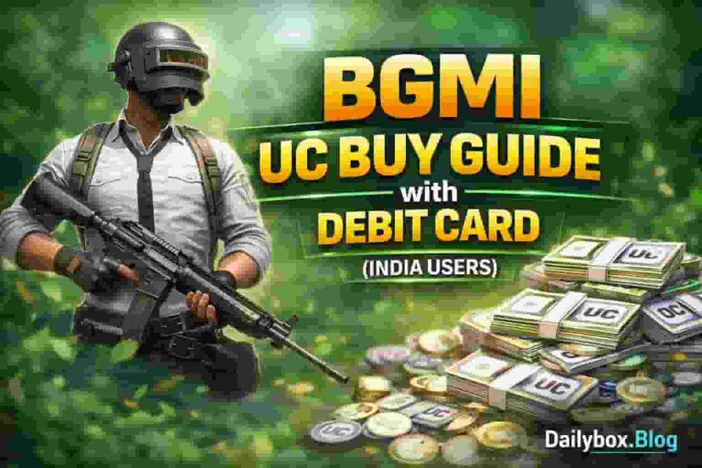 Buy BGMI UC with Debit Card in India